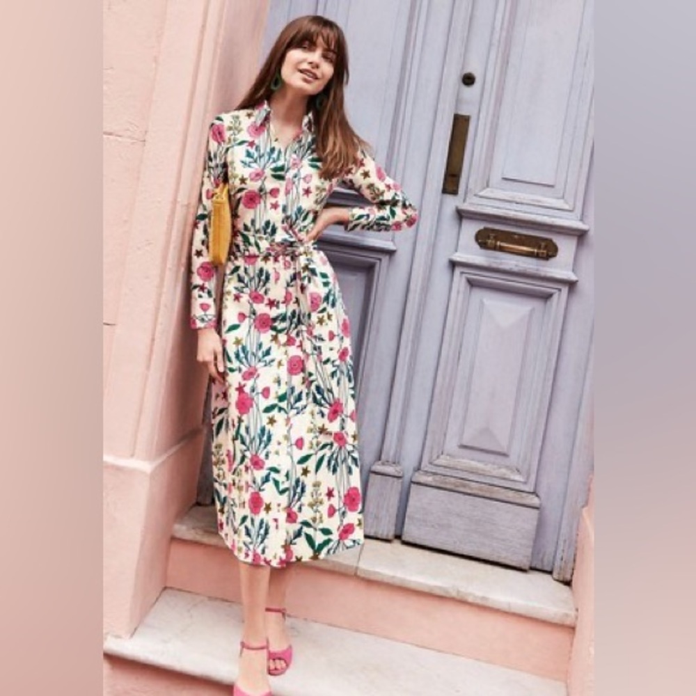 Boden Isadora shirt Dress